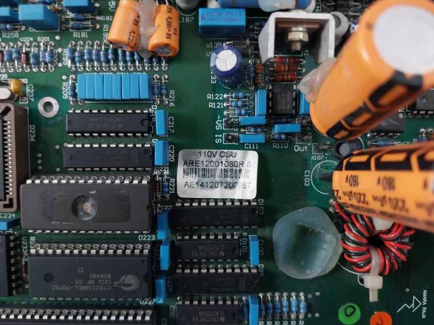 Amara Raja 40312000080 Printed Circuit Board Card Rev. 0 110V Csu - Image 6