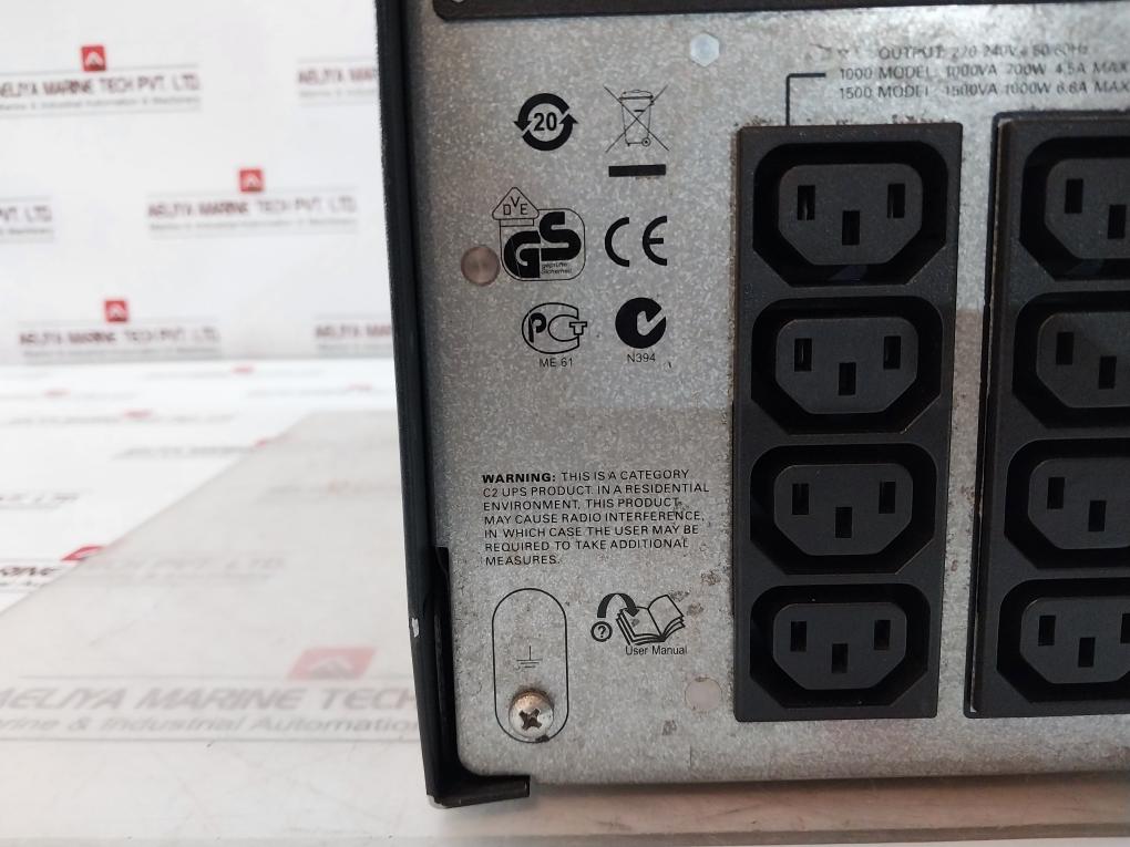 Apc Smt1500I Smart-ups Uninterruptible Power Supply 1500Va 220-240V 50/60Hz 6.8A - Image 9