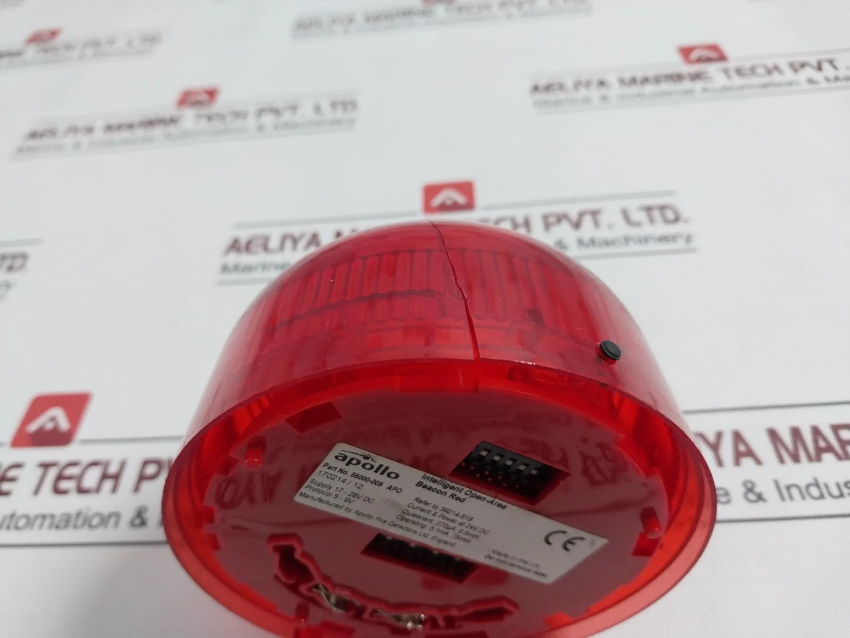 Apollo 55000-009 Apo Intelligent Open-area Red Beacon 17-28Vdc 3.1Ma 75Mw 24Vdc - Image 5