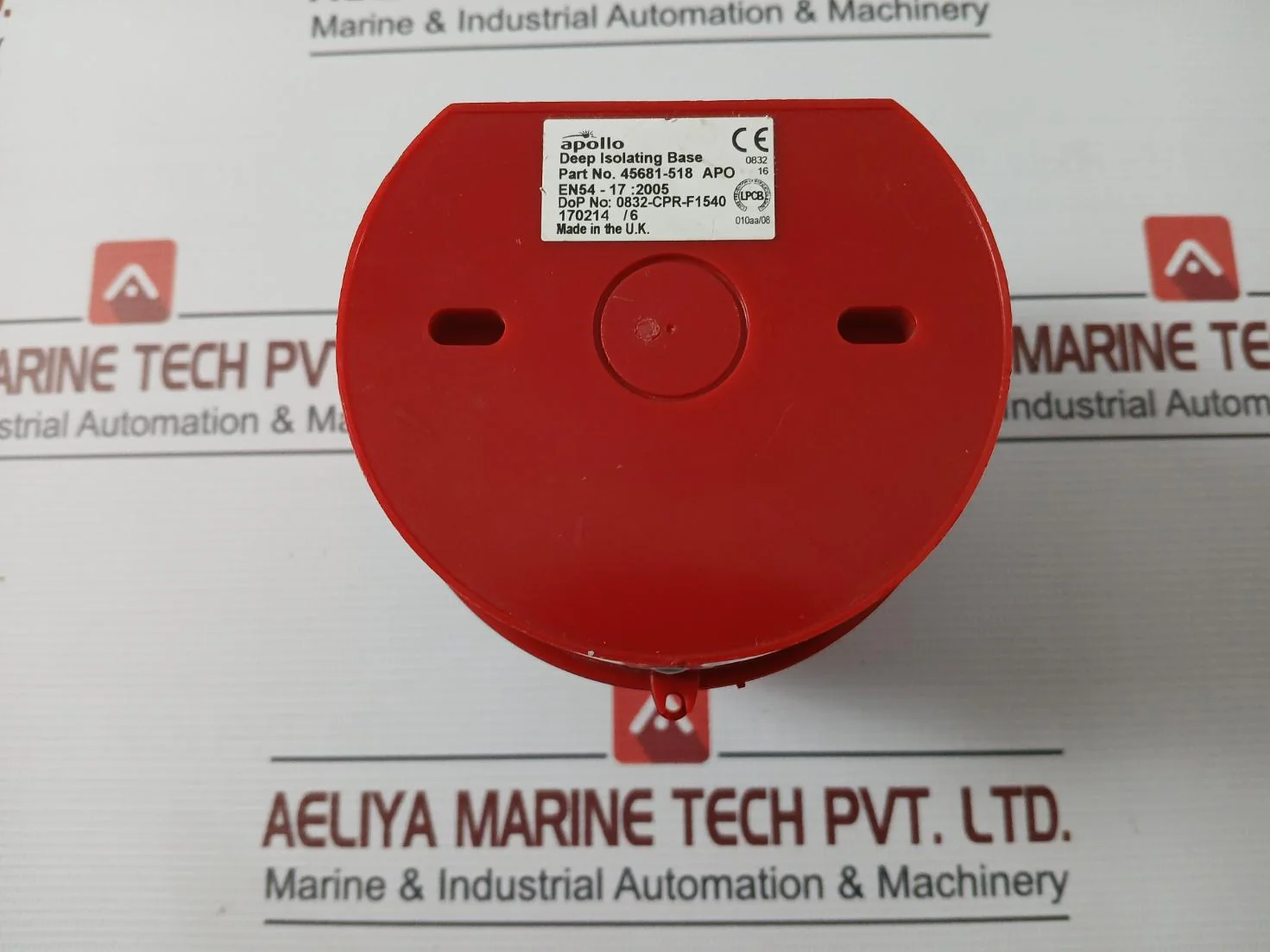 Apollo 55000-009 Apo Open-area Red Beacon W/ Isolating Base 17-28V Dc 3.1Ma 75Mw - Image 8