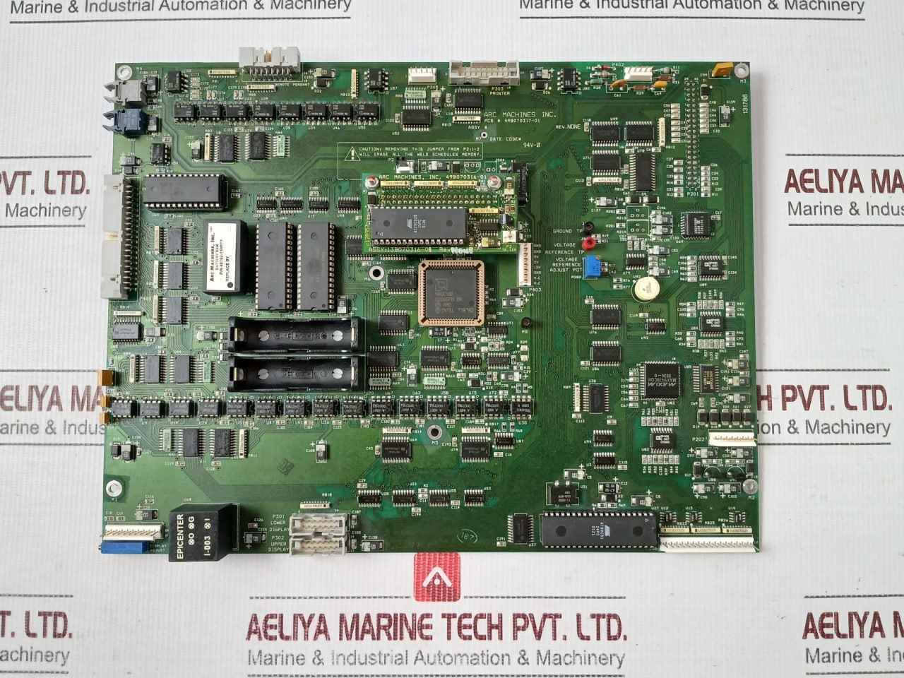 Arc Machines 49b070317-01 Cpu Control Board 13b070316-01 - Image 2