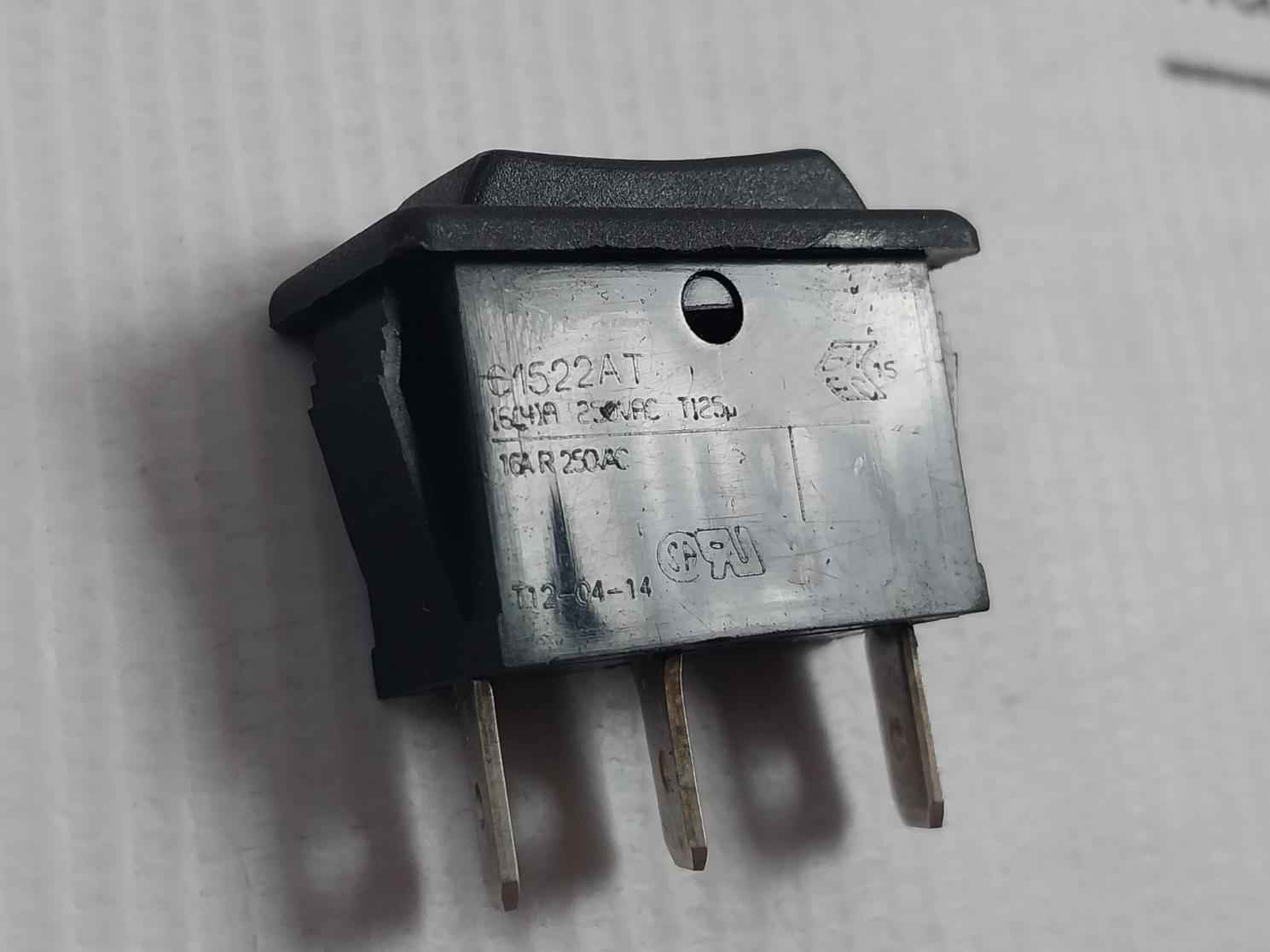 Arcolectric C1522At Rocker Switch 250Vac - Image 6