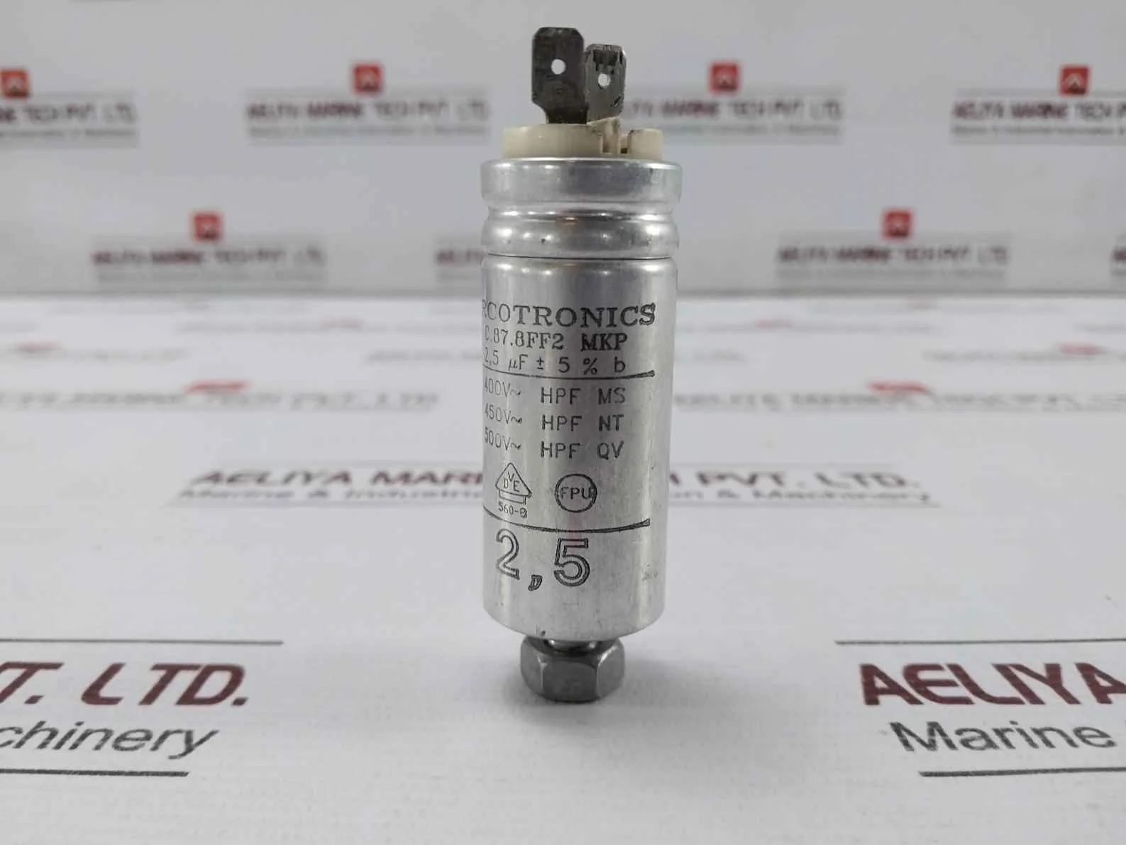 Arcotronics C.87.8Ff2 Mkp Electrolytic Capacitor 2,5 µF ± 5% B - Image 8