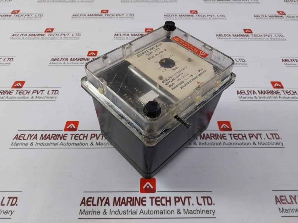 Areva Vtt11Zg8192Bch Definite Time Relay 110–125 V Dc 0.1-1 Sec - Image 3