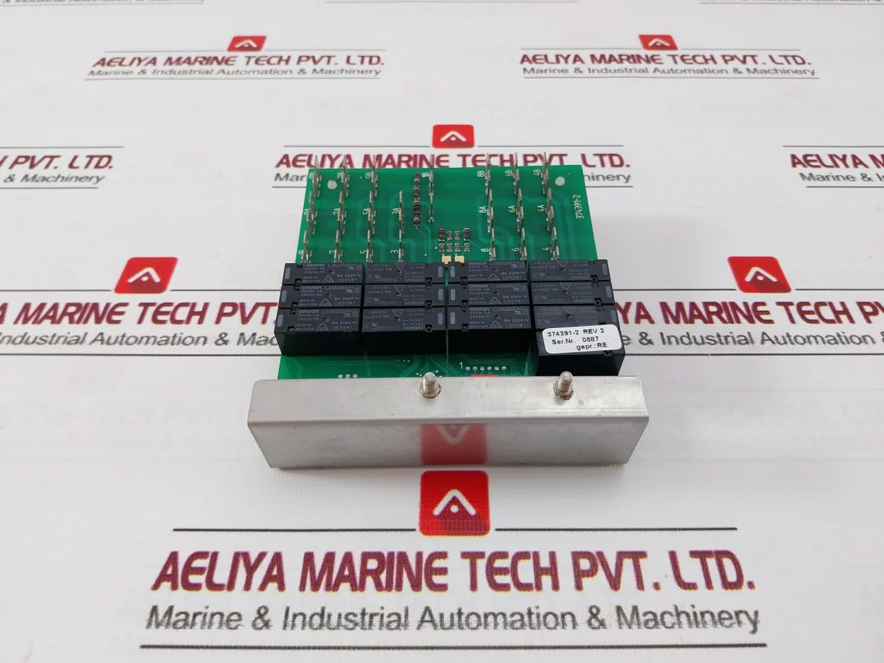 As Electronics 374391-2 Control Timer Printed Circuit Board Module Rev.2 - Image 6
