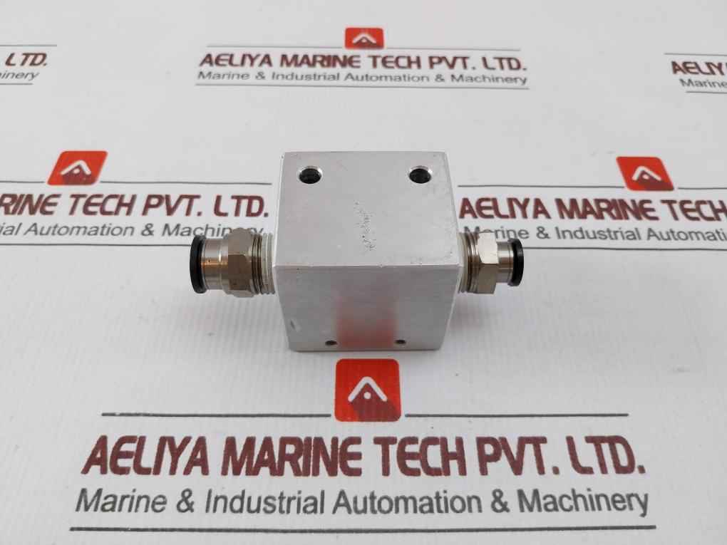 Asb V0118-05K23 Pneumatic Flow Control Valve Block Ae0D0010000 - Image 4