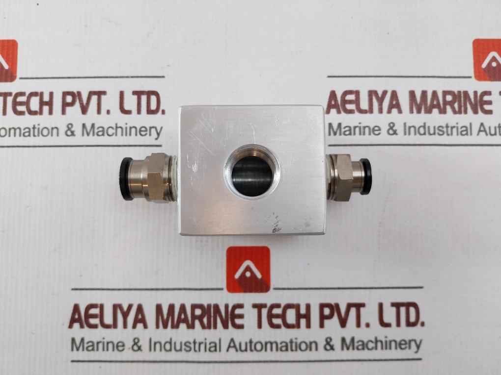 Asb V0118-05K23 Pneumatic Flow Control Valve Block Ae0D0010000 - Image 6