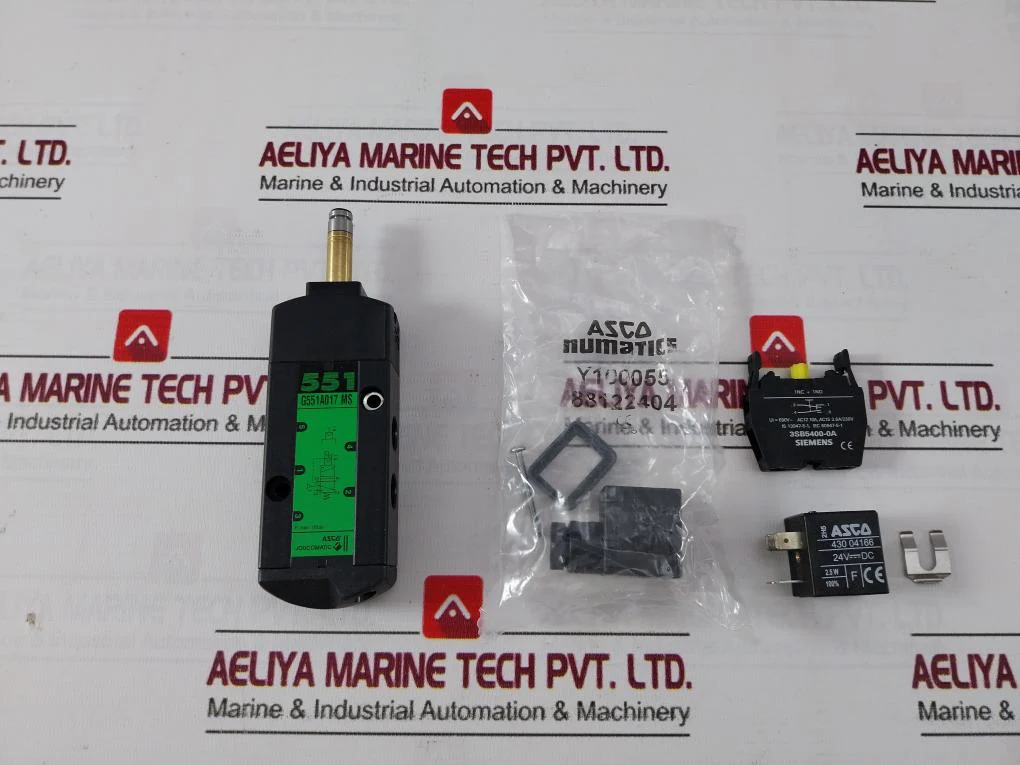 Asco G551A017 Ms Solenoid Valve 10 Bar 24V Dc 690V Ac - Image 2