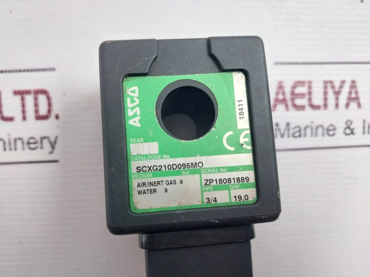 Asco Scxg210D095Mo Solenoid Valve 9 Bar 400425-205 3/4Inch 48/50 Hz - Image 6