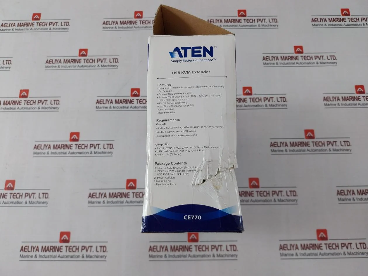 Aten Ce770 Kvm Extender Set Connect Usb Device To Kvm Switch Local Remote Unit - Image 15