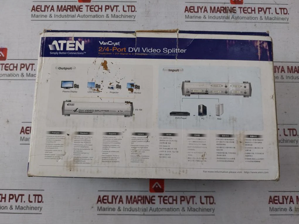 Aten Vs164 4-port Dvi Video Splitter Jod-s-053240Bs 100-240V,50/60Hz,0.5A 5.3V - Image 21