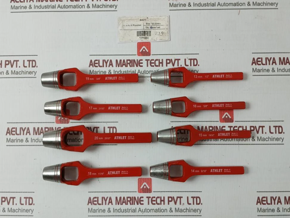 Athlet Set Of Arch Punches D2-20Mm 2001854 (1 Set= 8 Pcs) - Image 6