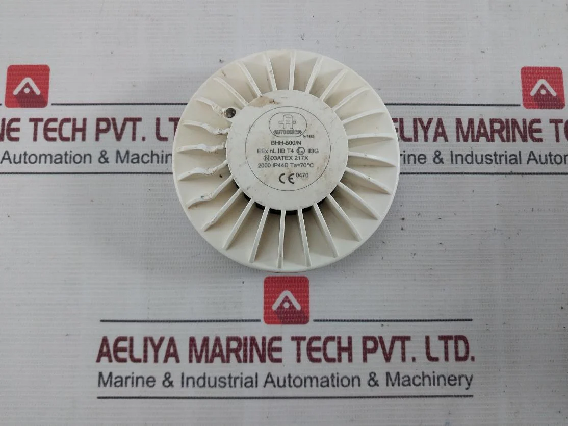 Autronica Bhh-500/N Smoke Detector Ip44D 70C En54-7 03Atex 217X - Image 2
