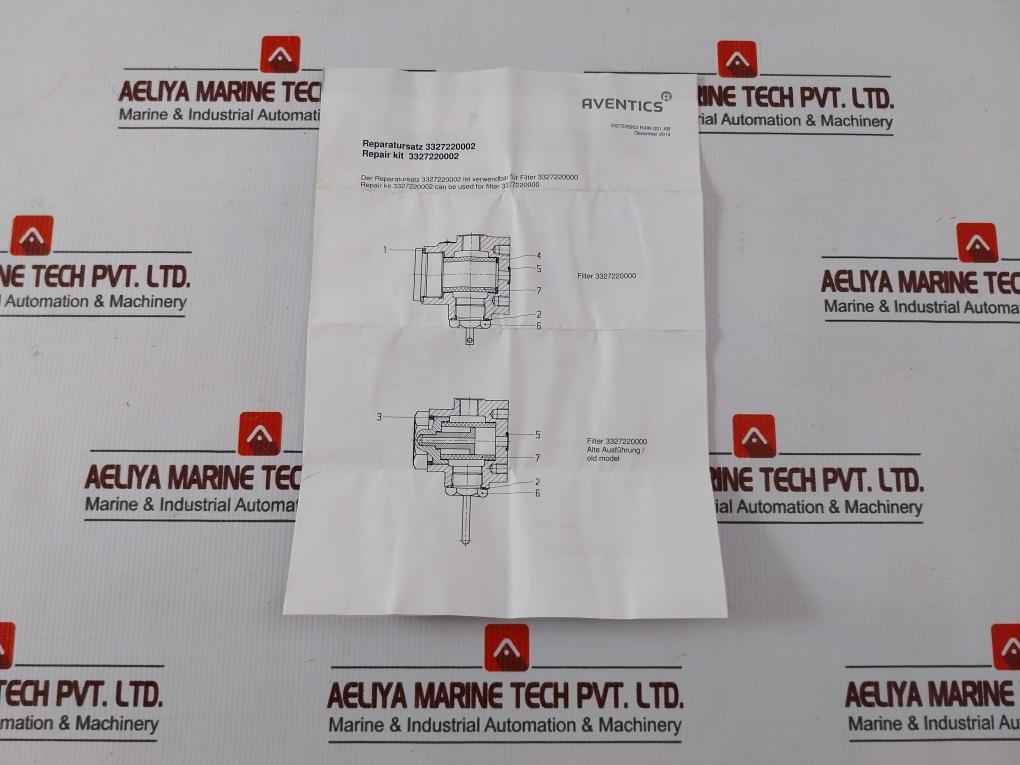 Aventics 3353790012 Spare Part Kit 3327220002 - Image 14