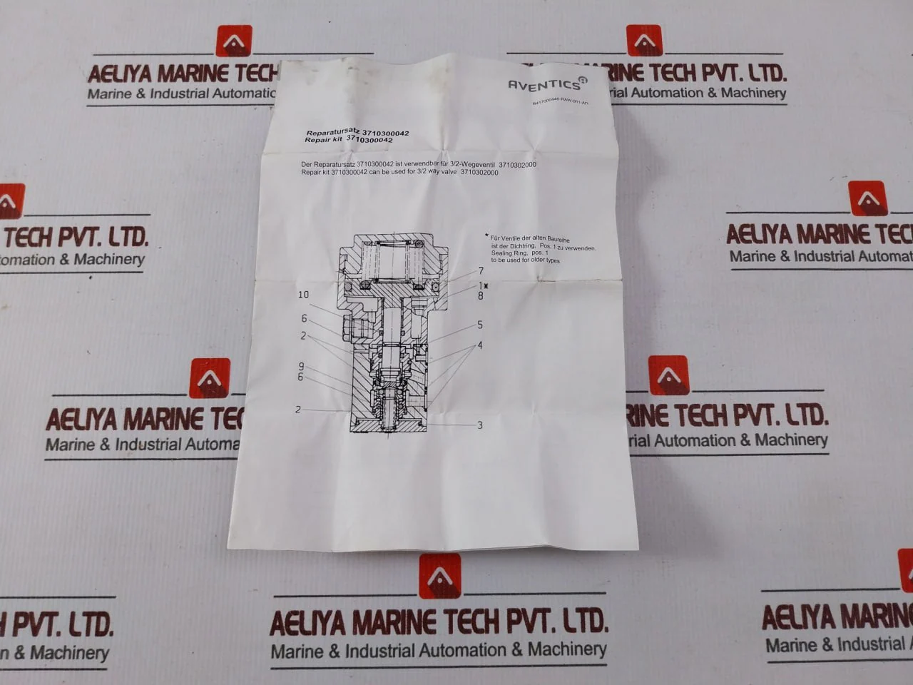 Aventics 371 030 004 2 Repair Kit For 3/2 Way Valve - Image 8