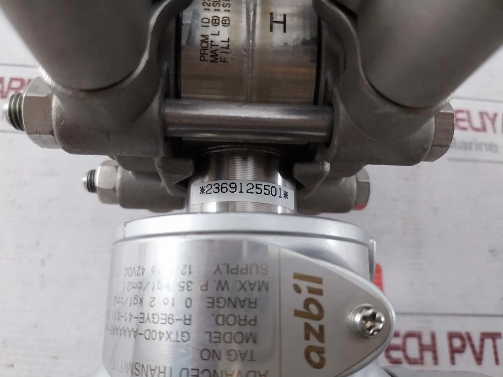 Azbil At9000 Differential Advanced Pressure Transmitter With Mounting Kit V3.4 - Image 20