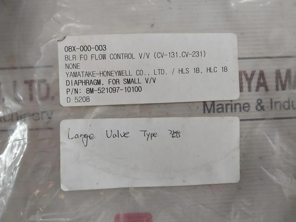 Azbil Ha-2 Diaphragm Pump 8M-521097-10100 Hls 1B Hlc 1B - Image 9