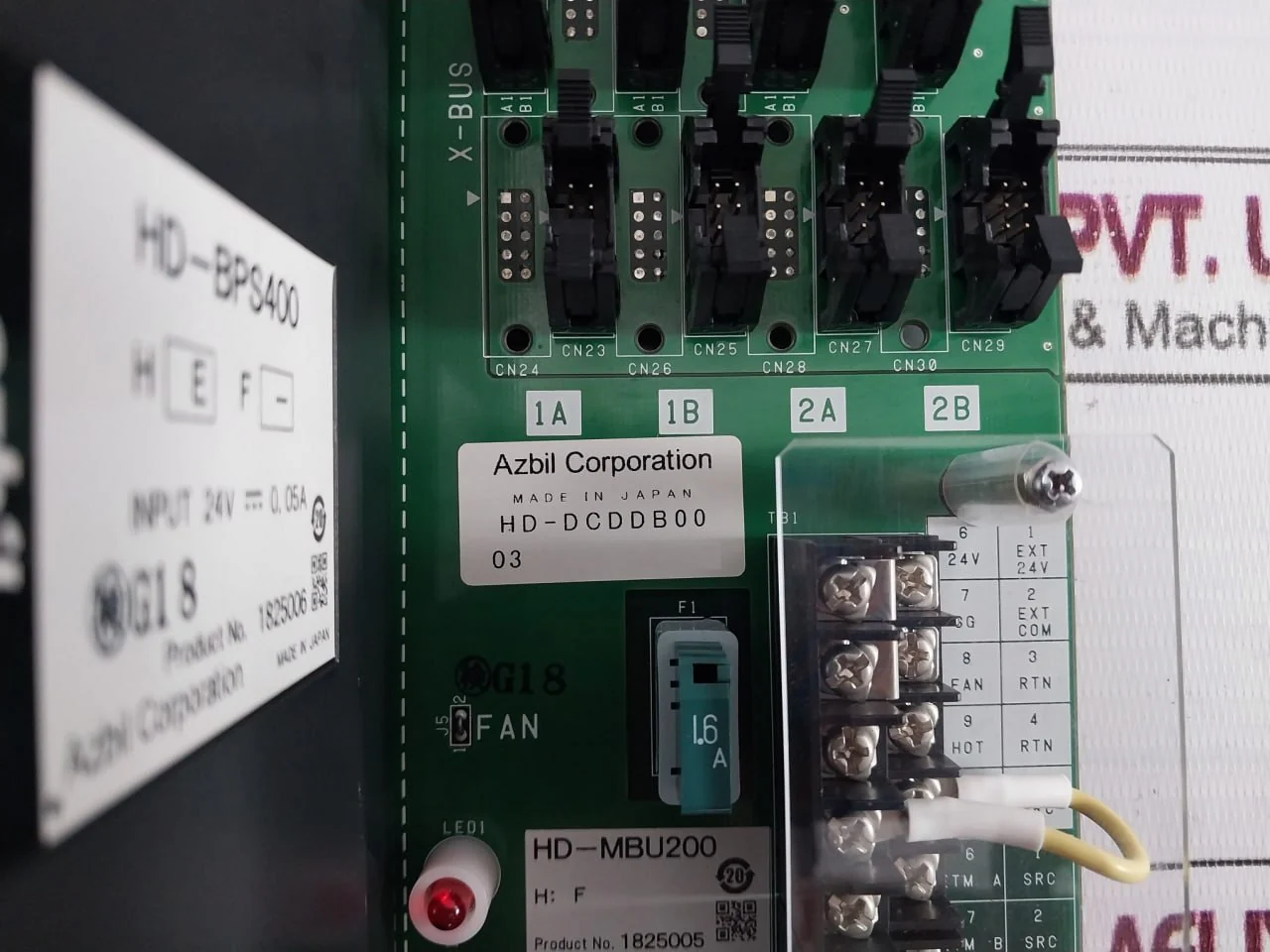 Azbil Hd-mbu200 Redundancy Fx-bus Assembly System Etm400 Msc400 Xbm400 Trm400 - Image 8