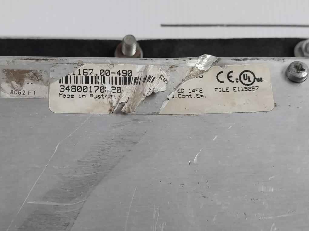 B&amp;R 4D1167.00-490 Panelware Graphic Display Panel 34800170020 - Image 7