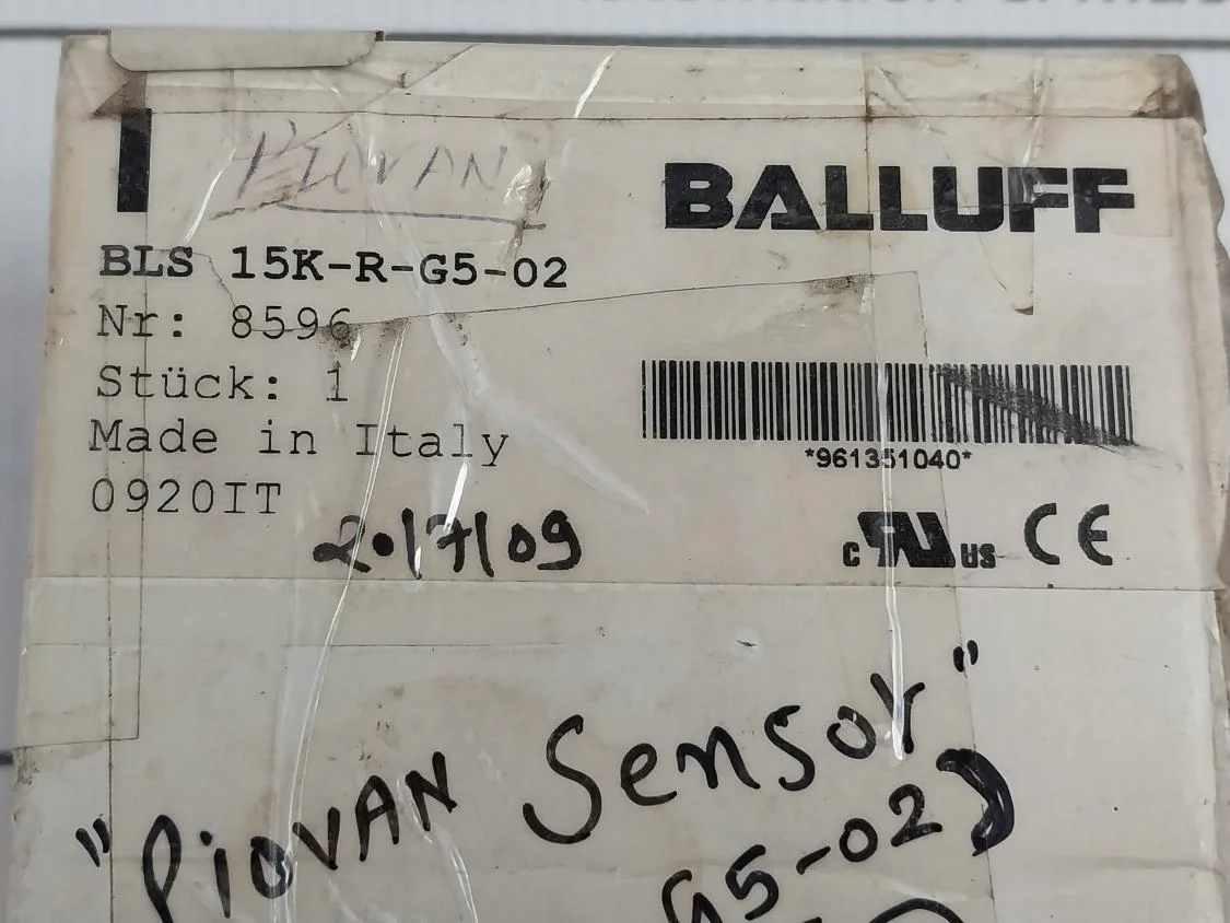 Balluff Bls 15K-r-g5-02 Photoelectric Sensor 10-30V Dc 2-meter - Image 4