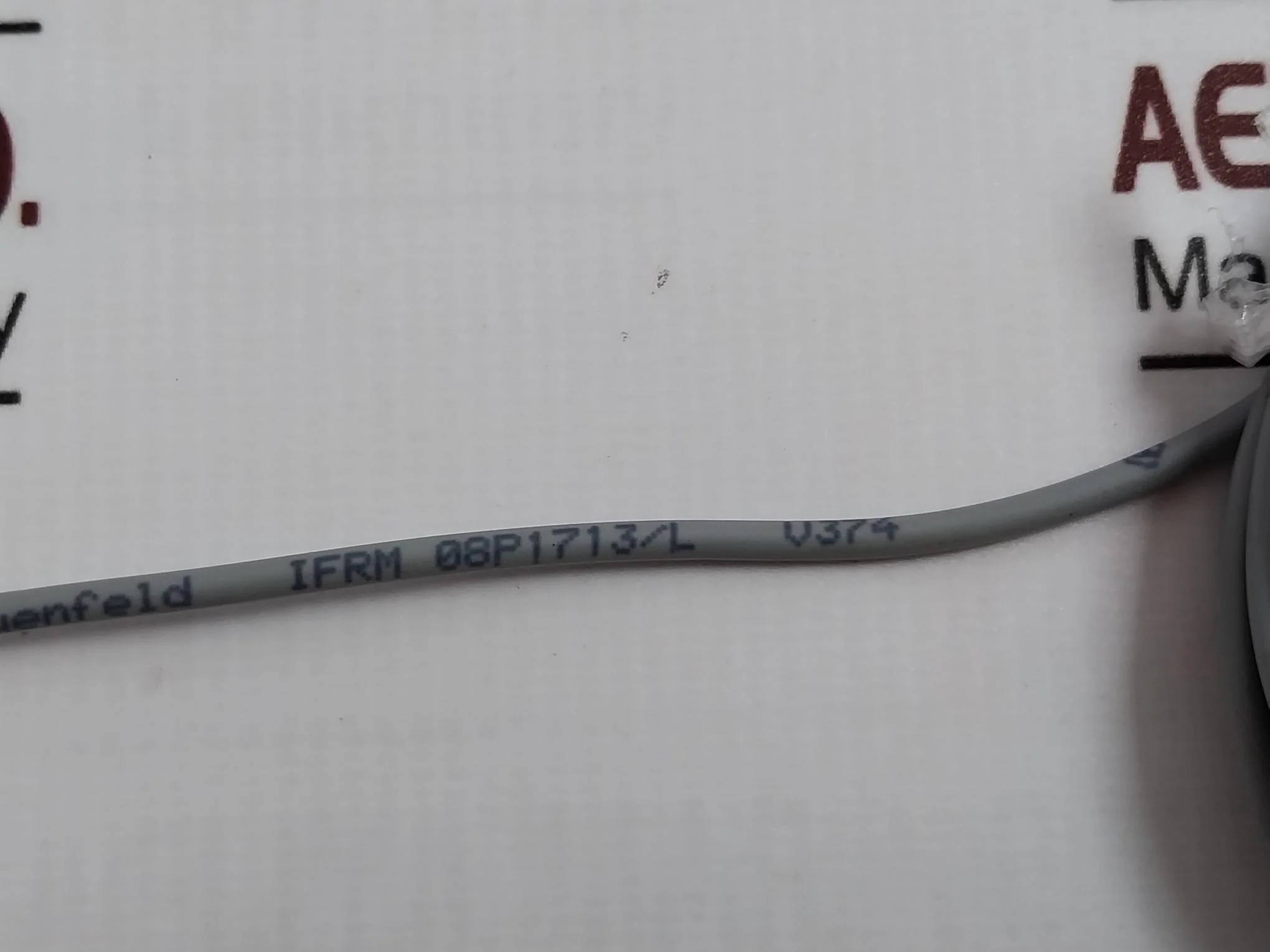 Baumer Ifrm 08P1713/L Inductive Proximity Switch Subminiature With 4 Meter - Image 7