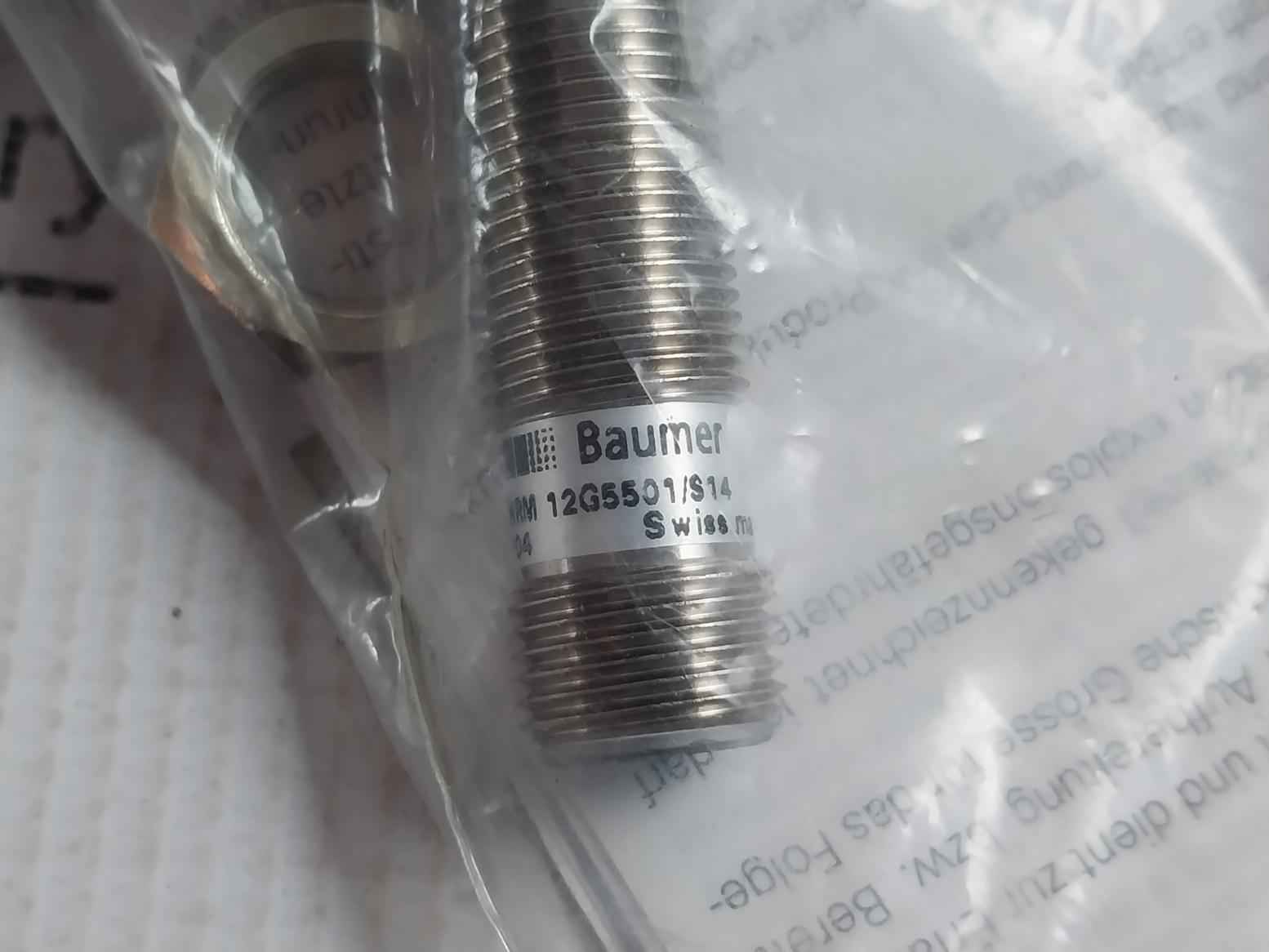 Baumer Mhrm 12G5501/S14 Hall Magnetic Sensor With One Output Signal M12X1 - Image 5