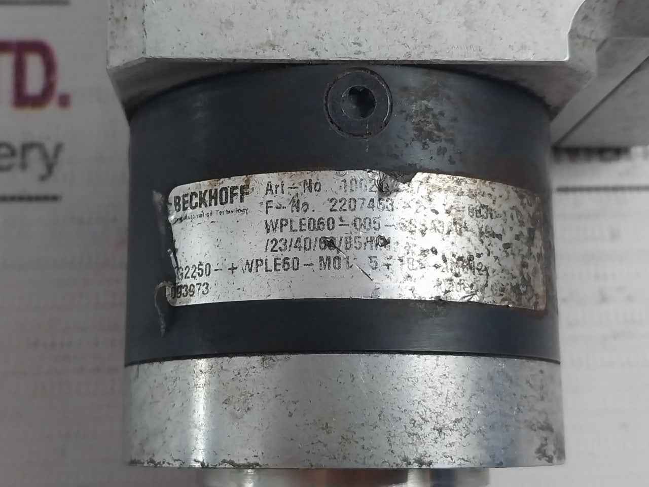 Beckhoff Am8022-0D10-0000 Servo Motor Ip54/Ic400 8000Rpm 0.8Nm En60034-1 - Image 10
