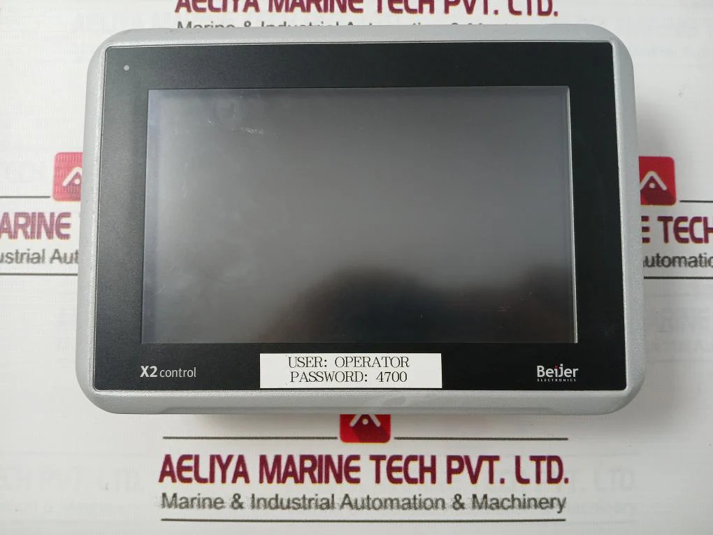Beijer Electronics X2 Control 7-b2 Hmi Touch Screen Panel 630001805 Rev No: 1
