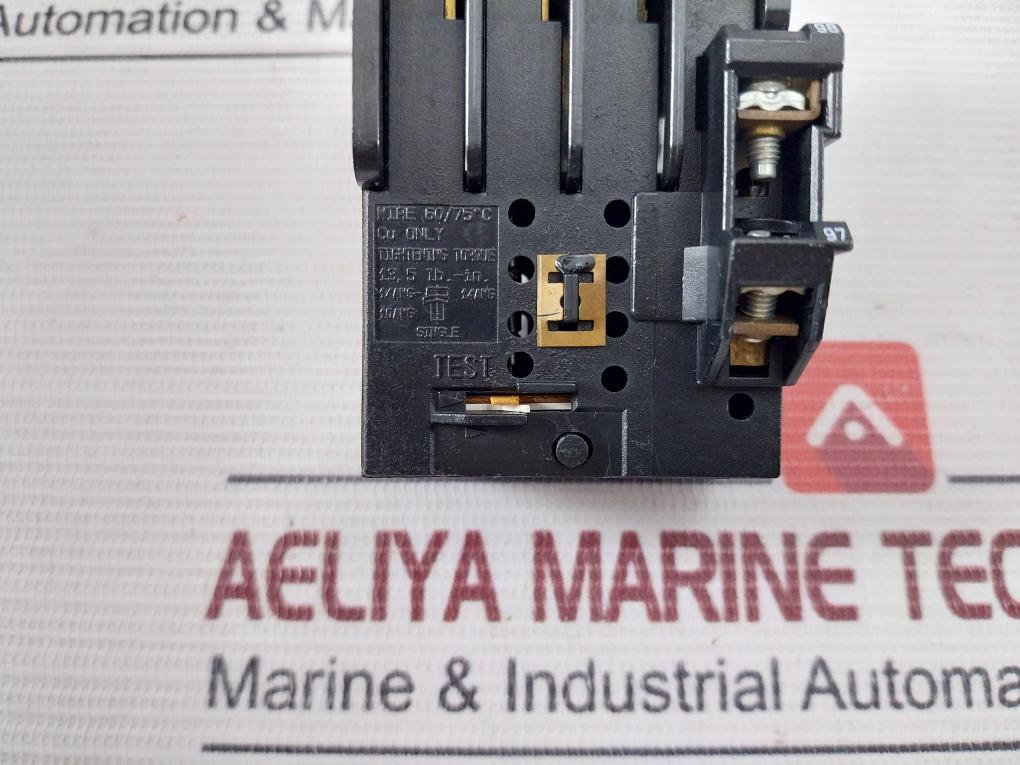 Benedikt & Jager U12/16E 6 Thermal Overload Relay 4-6A 440V 14Awg - Image 10