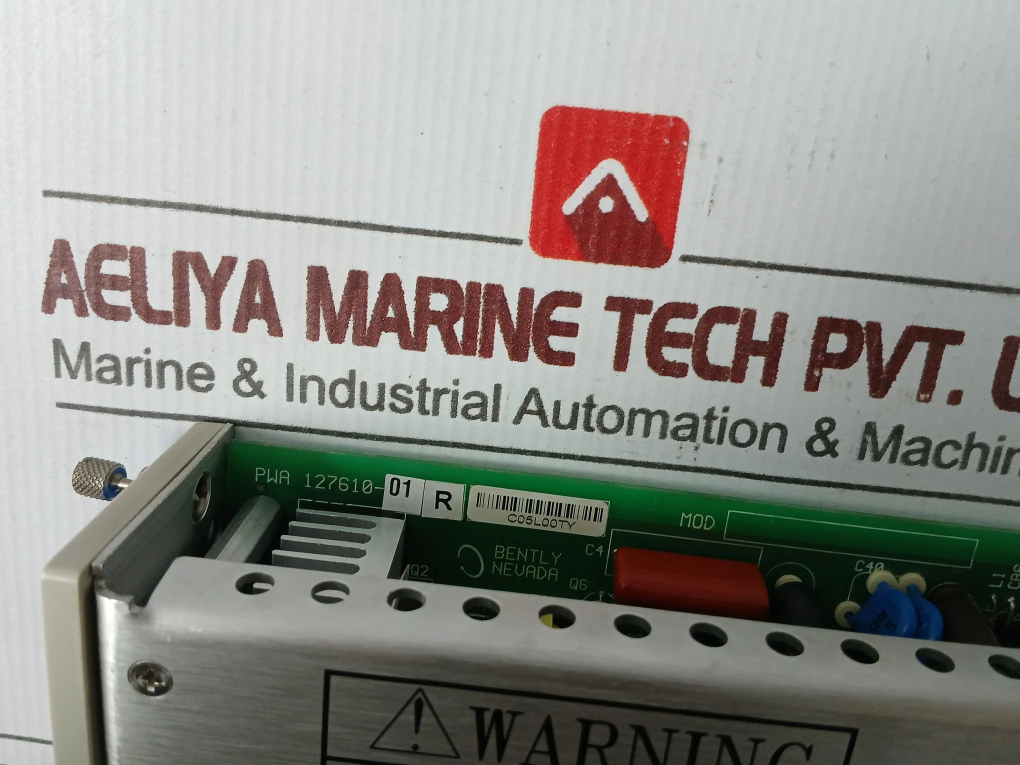 Bently Nevada 3500/05-01-01-00-00-01 Monitoring System Rack Unit 175-264 Vac - Image 10