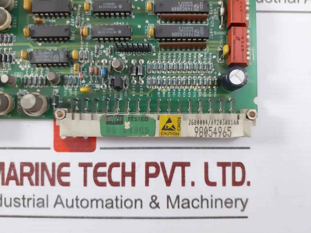 Bhel 69203Nb1Aa1A Printed Circuit Board Un0662 Jg80004/69203Nb1Aa - Image 6