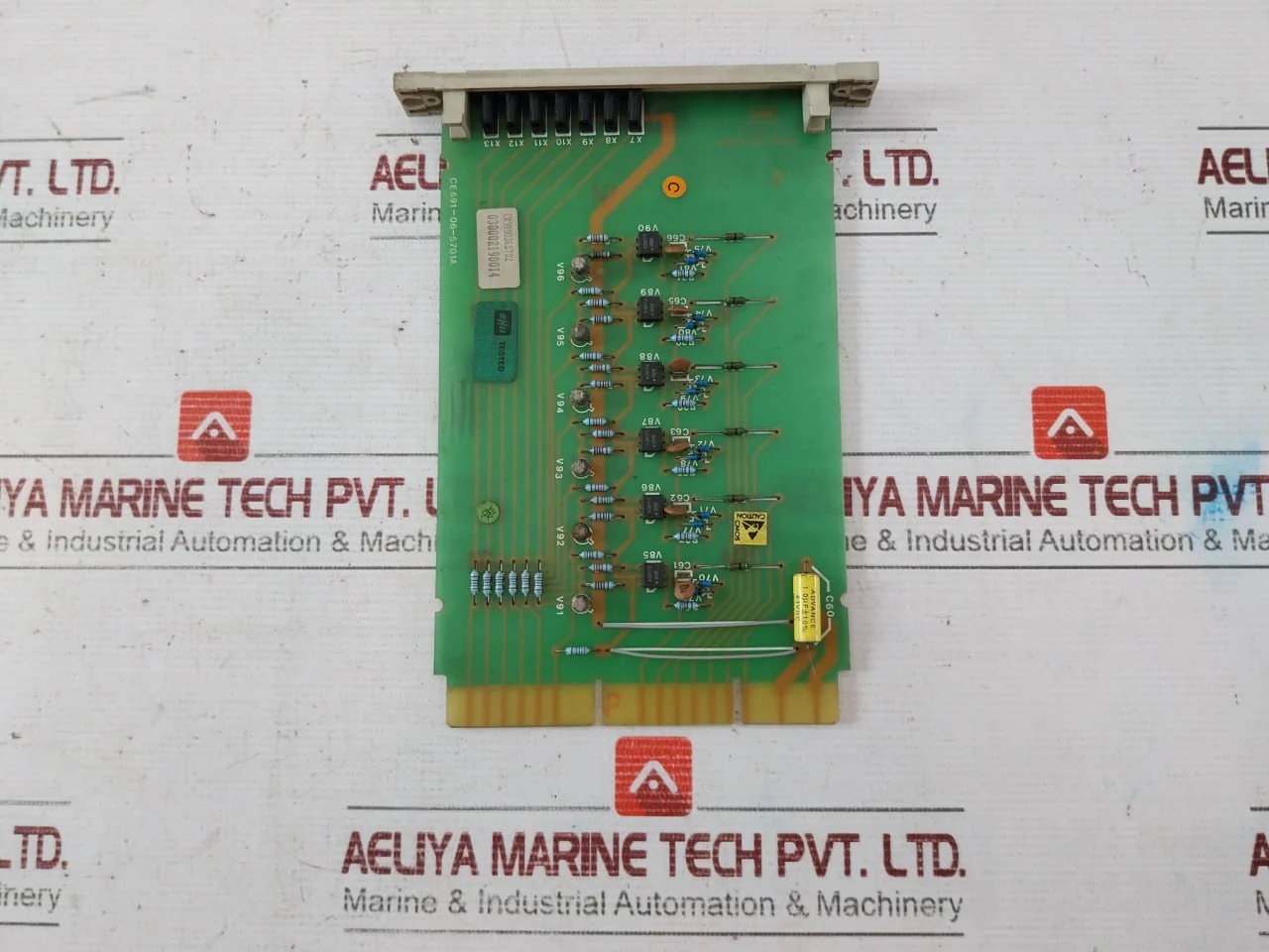 Bhel Ce691-36-570 Pcb For Pulse Isolation Module Un 0099A Cn9090365702 - Image 4