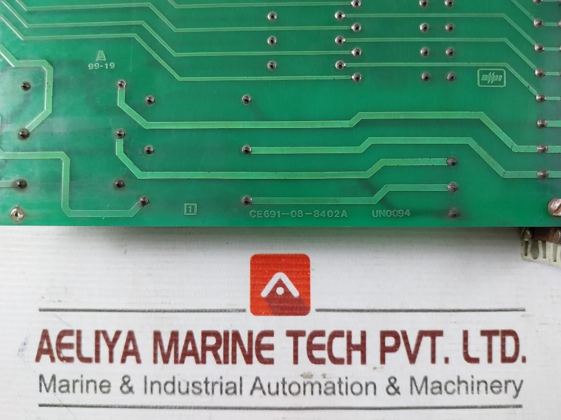 Bhel Un 0094 Printed Circuit Board Module Ce691-08-8402A - Image 7