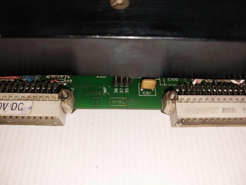 Bhel Un0664 Power Supply Module 110/220V Dc 69203Py1Aa1A +24V - Image 7