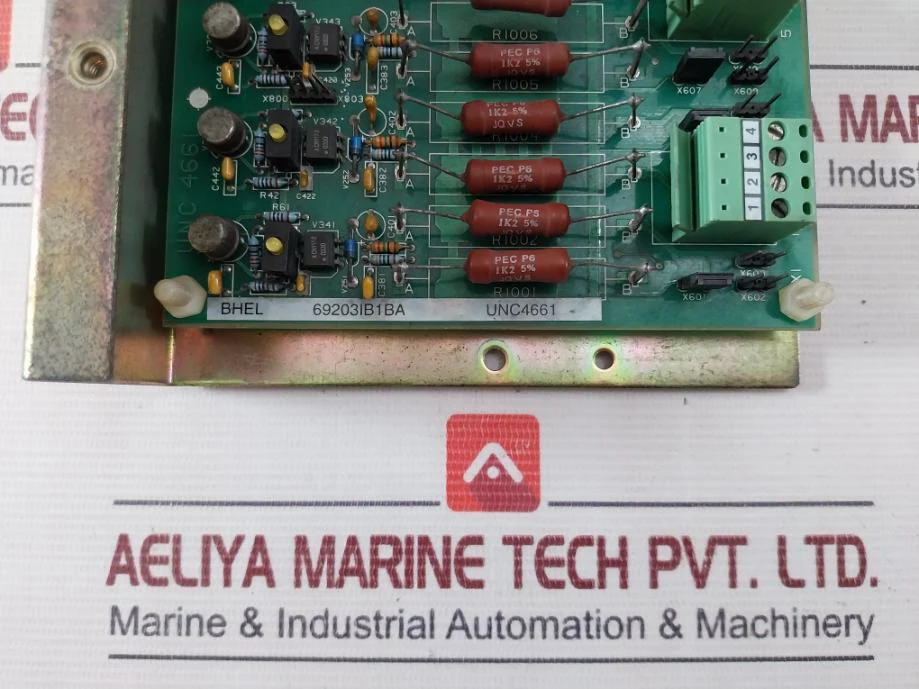 Bhel Unc 4661 Printed Circuit Board Module 69203Ib1Ba - Image 3
