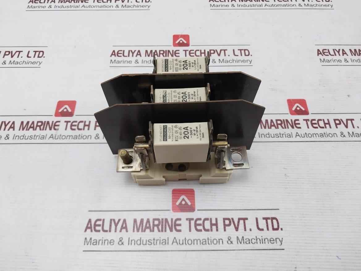 Bogenschutz Nh-c00 Fuse Holder With Fuse 20A 500V Gl-gi 120 Ka - Image 7