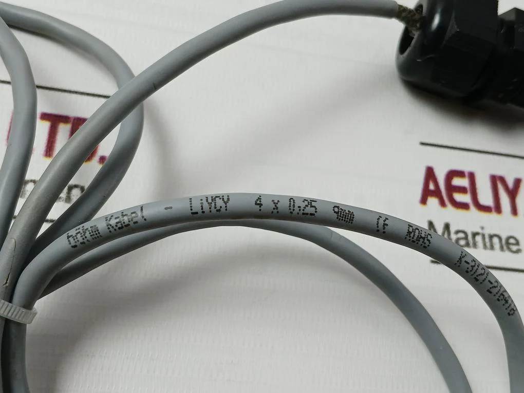 Bohm Kabel Liycy 4X0,25 Overload Limit Switch W/ Shielded Control Cable 1.Mt 9Mm - Image 8
