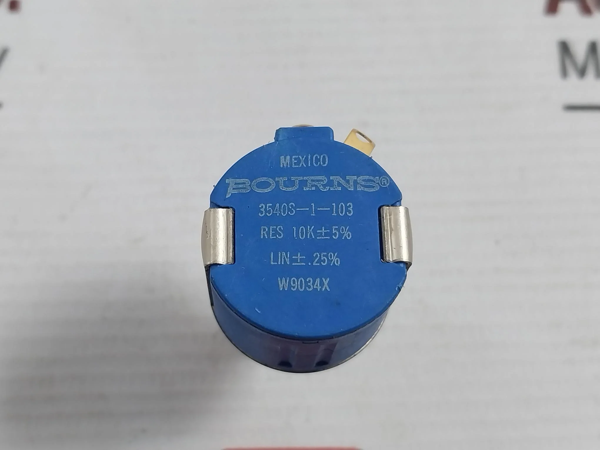 Bourns 3540S-1-103 Precision Multiturn Potentiometer - Image 8