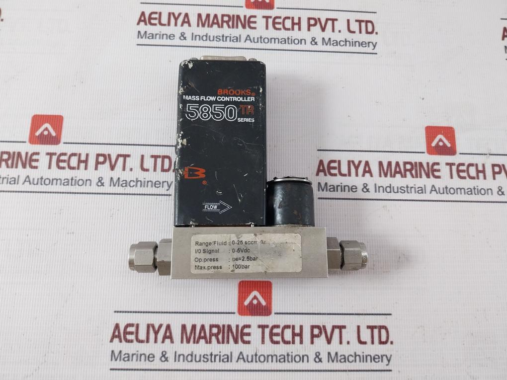 Brooks 5850Tr/Ga1C2B2Aacf 5850 Tr Series Mass Flow Controller 0–5Vdc 100 Bar - Image 2