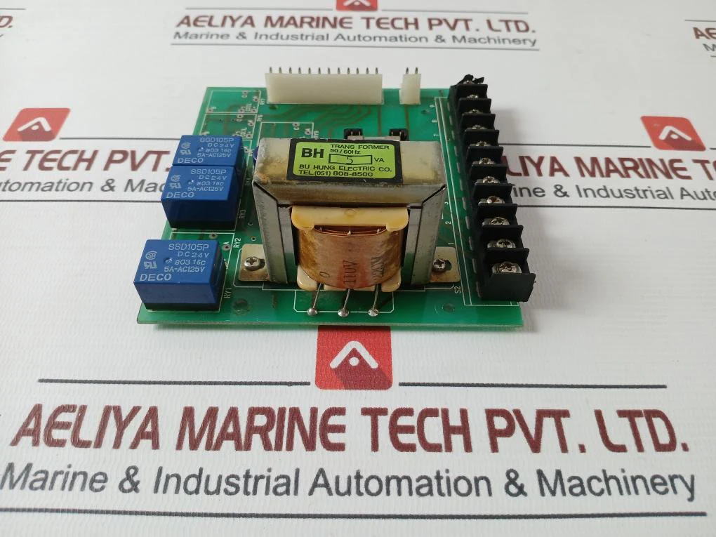 Bu Hung Electric 971020Su Transformer Pcb Module Ssd105P Dc24V 50/60Hz 5Va - Image 2