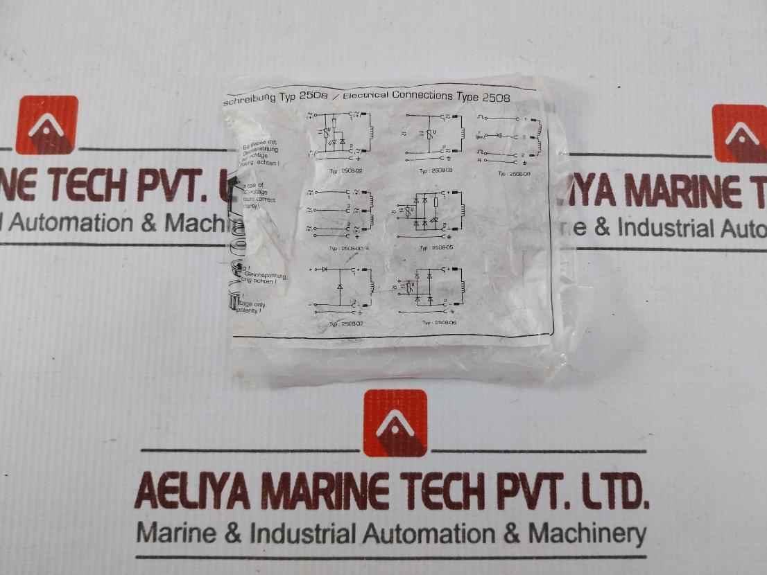 Burkert 2508-00/3 Fluid Control Connector 008 376 N 250V - Image 9