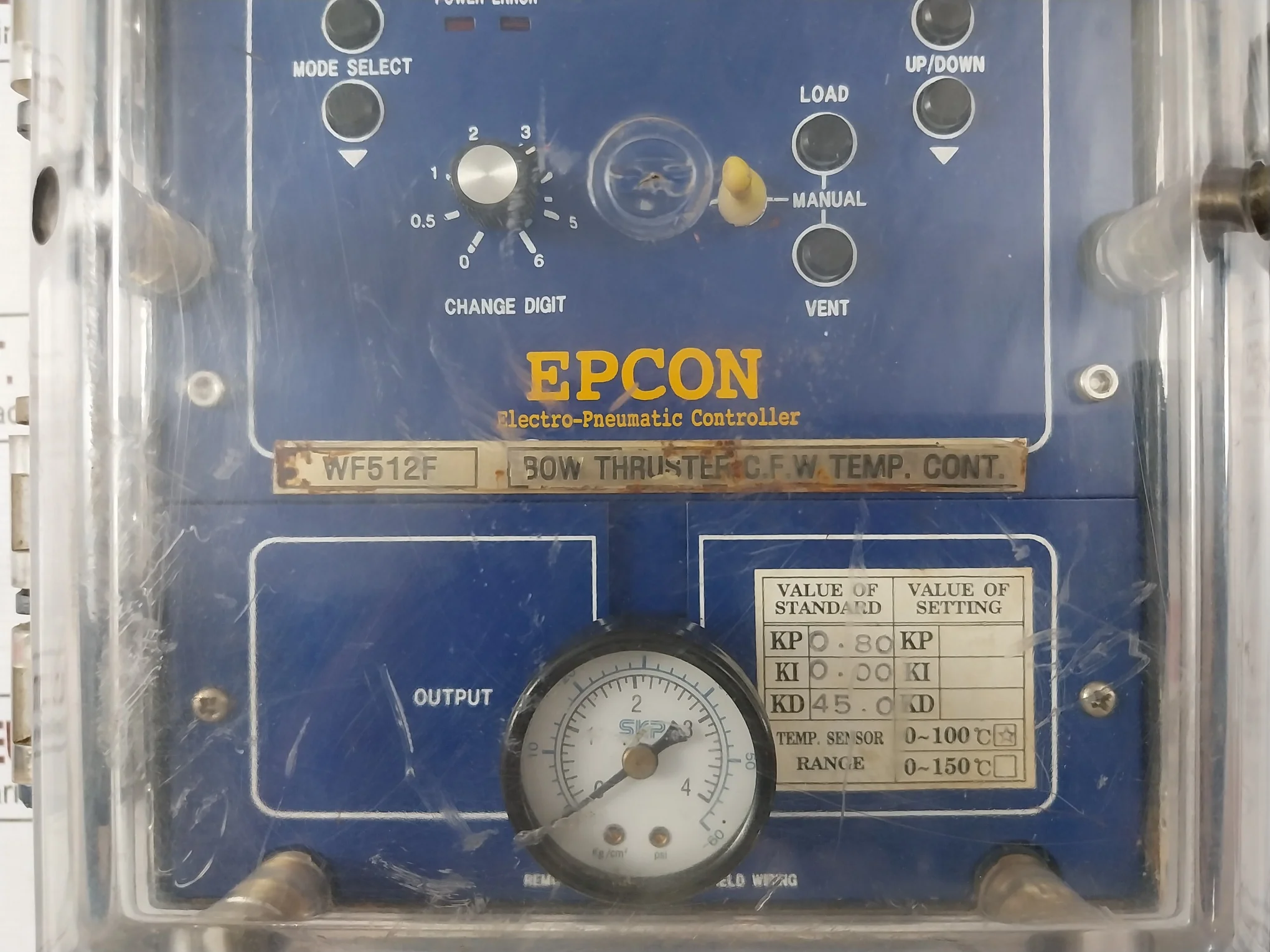 By Controls Epcon Electro-pneumatic Controller With Filter Regulator Ac98-122V - Image 14