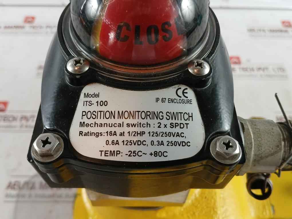 By Controls Hrb60 Position Monitoring Switch Its-100 W/Actuator 2 X Spdt - Image 9