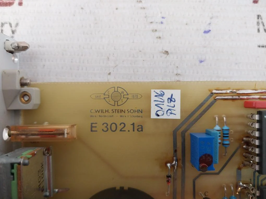 C.Wilh.Stein Sohn E 302.2 Alarm Storage Pc Board E 302.1A E 302.1B - Image 6