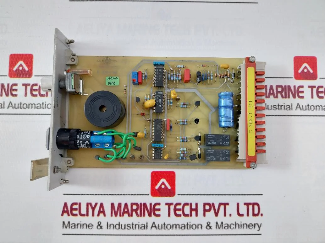 C.Wilh.Stein Sohn E 302.2 Alarm Storage Printed Circuit Board - Image 2
