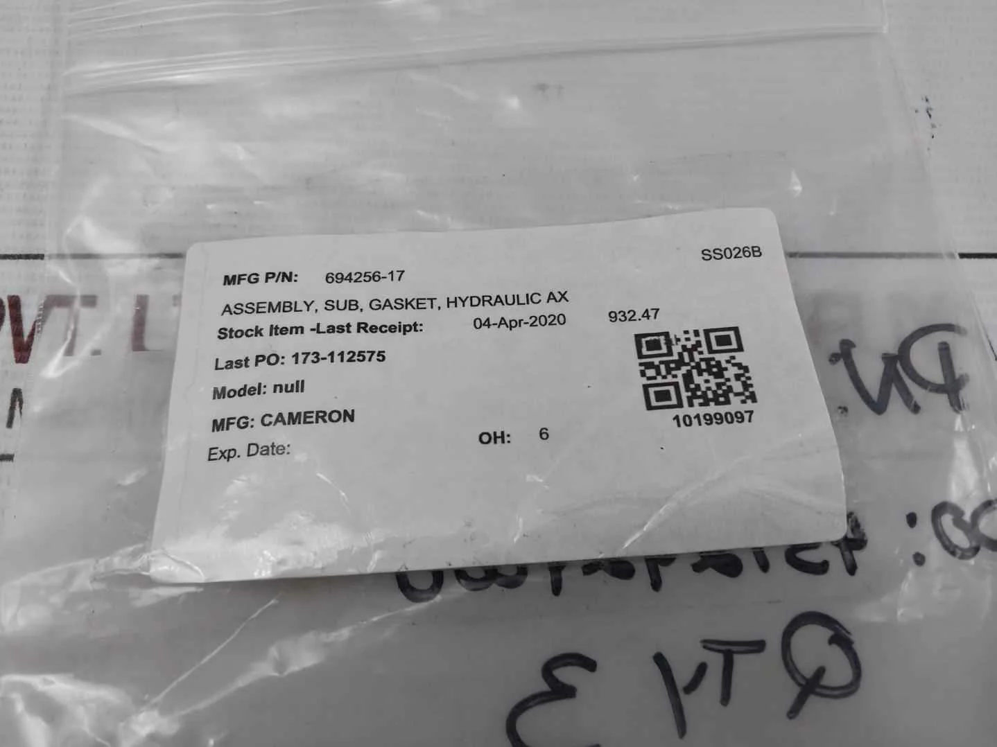 Cameron 694256-17 Hydraulic Ax Gasket Retainer Assembly Rev 05-at- A537 - Image 11
