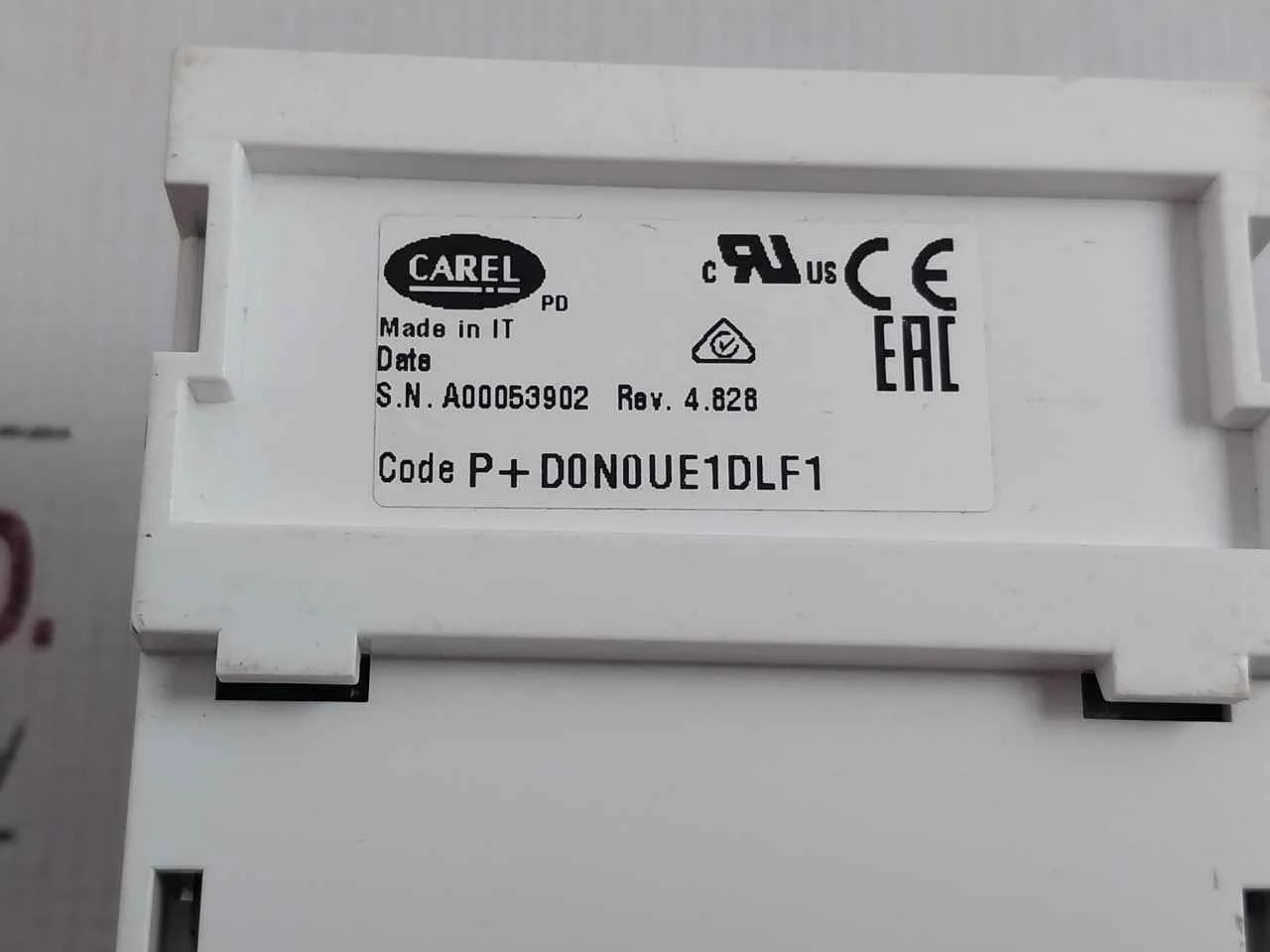 Carel P+D0N0Ue1Dlf1 Enhanced Programmable Controller 50-60Hz Rev 4.828 - Image 7