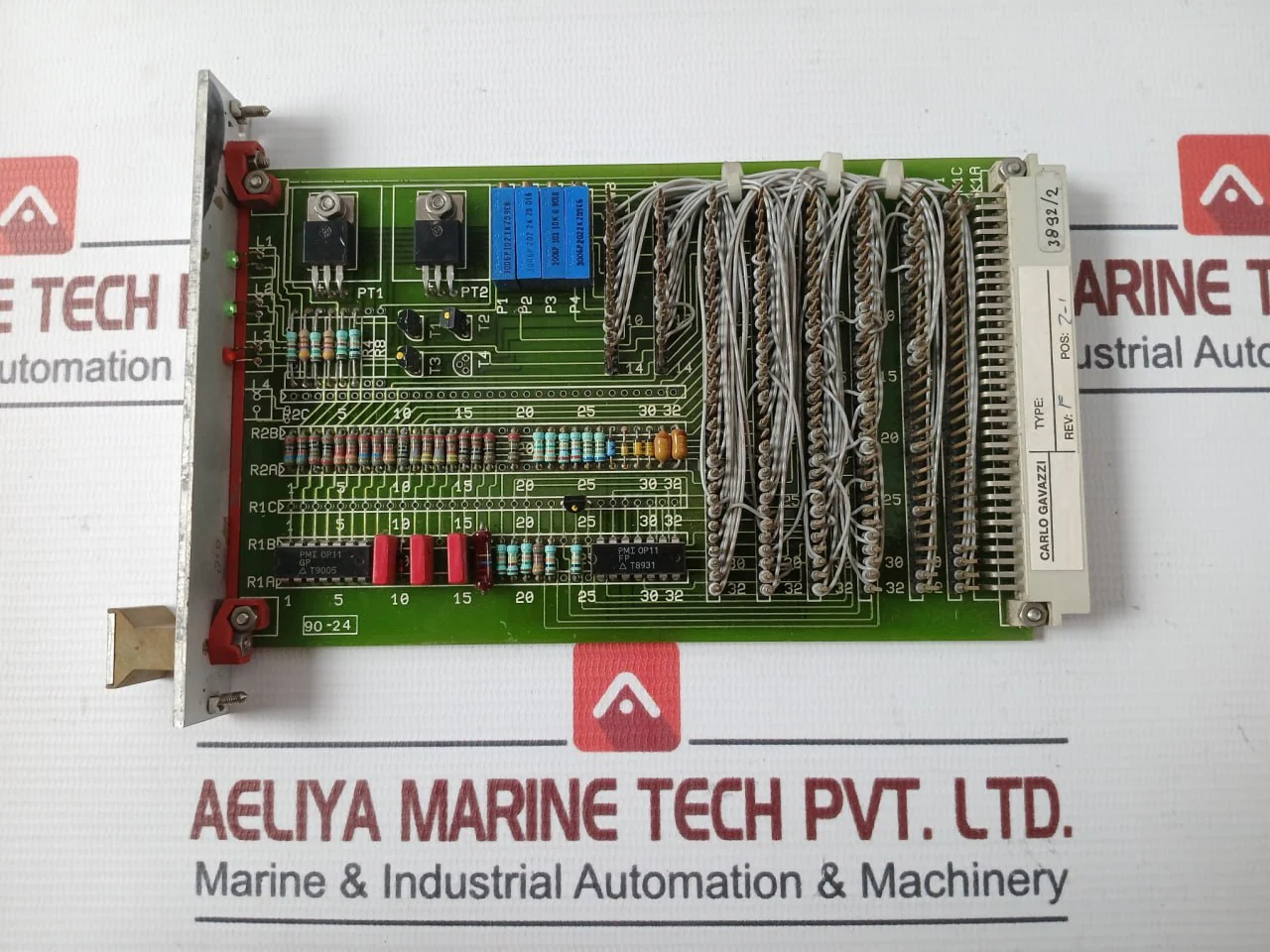 Carlo Gavazzi 4056-018 Printed Circuit Board Rev: F - Image 3