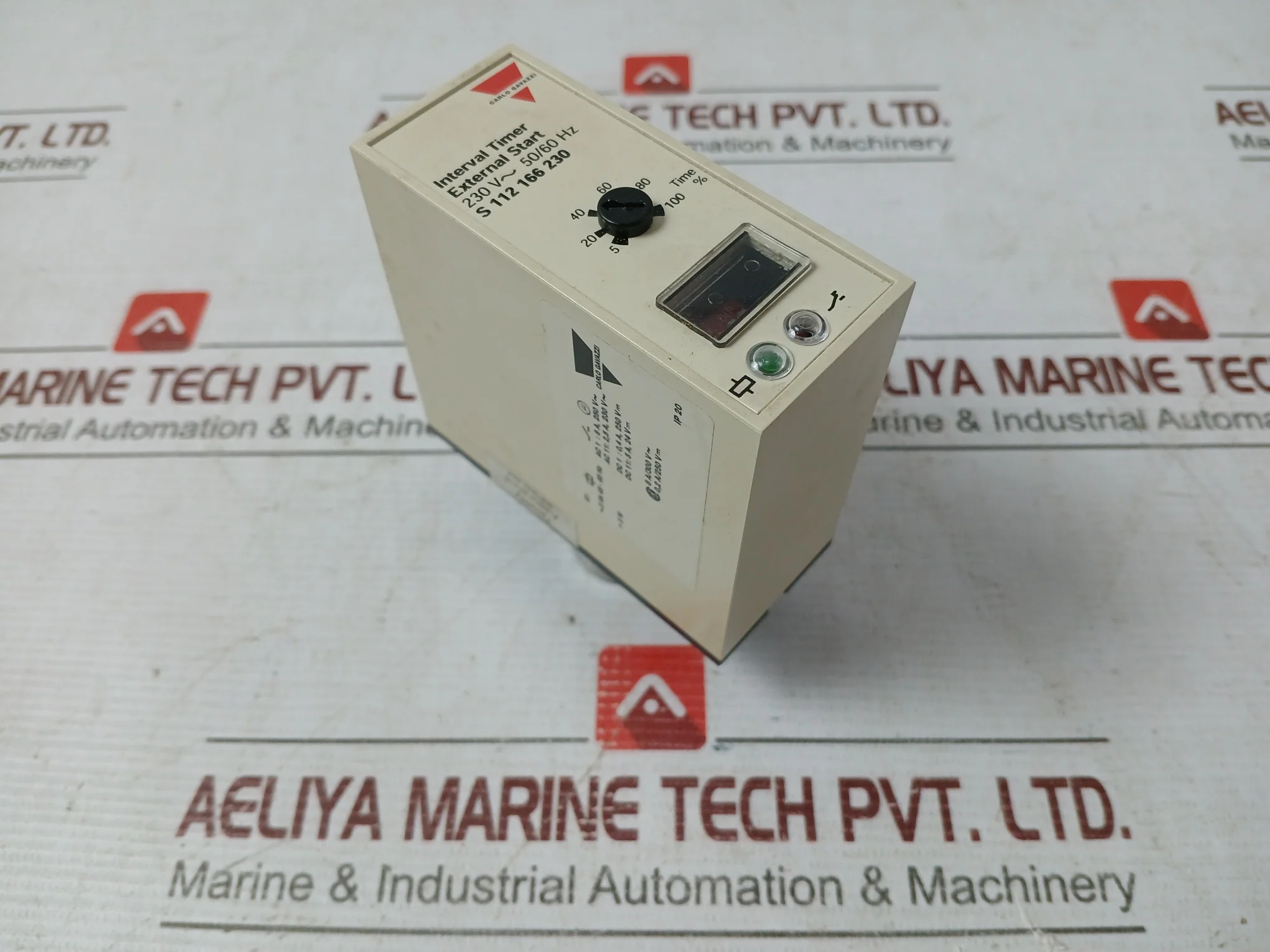 Carlo Gavazzi S 112 166 230 Interval Timer 230V 50/60Hz 3Va 8A 250V - Image 3