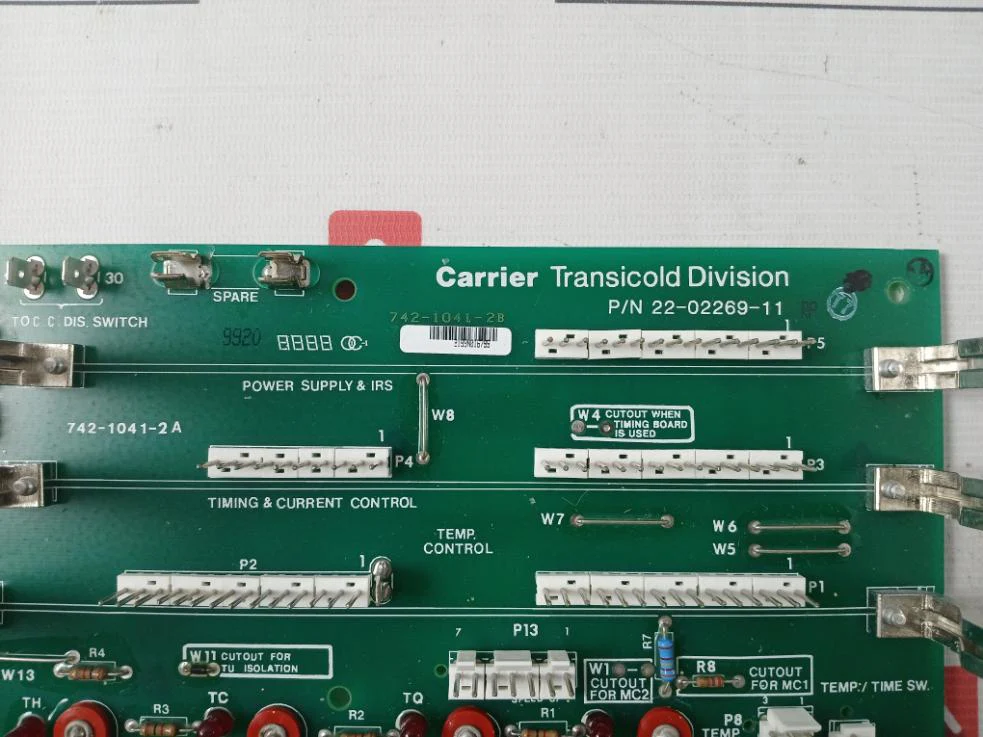 Carrier 22-02269-11 Motherboard Pcb Pcc1V0 9843 - Image 6